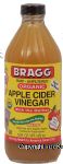 Bragg  raw - unfiltered organic apple cider vinegar Center Front Picture